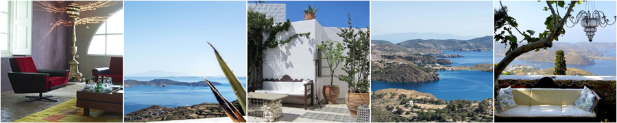 PATMOS ville di pregio vista mare con piscina case in affitto deluxe ville esclusive dodecanneso