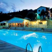 CORFU isole ioniche  pensioni bungalow hotel alberghi camere villaggio all inclusive mezza pensione