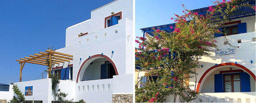 KUFUNISSI isole cicladi case in affitto monolocali agriturismi vista mare angolo cottura terrazzo privato piscina studios appartamenti resort residence maisonette