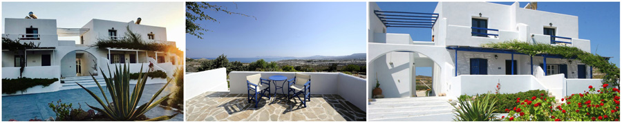 isola di MILOS POLLONIA APOLLONIA SARAKINIKO casa vacanze appartamenti ville mulino a vento in affitto affitti settimanali luglio agosto resort spiaggia residence mare vista panoramica noleggio quad scooter auto jeep fuoristrada navetta per le spiagge