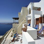 SANTORINI IMEROVIGLI ville case tradizionali cion piscina vista caldera vista mare lusso charme alloggi esclusivi