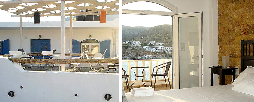 SIKINOS SIKINO isole delle cicladi monolocali  resort ville esclusive in affitto case di pescatori pensioni economiche