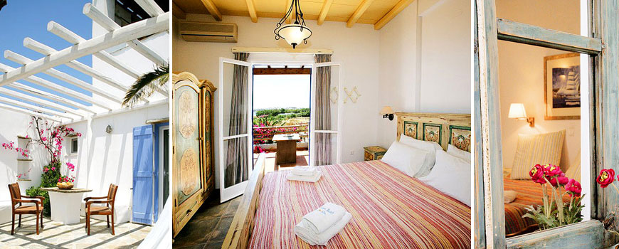 soggiorni e vacanze a TINOS TINO appartamenti ville esclusive con piscina privata case sulla spiaggia pensioni bed and breakfast