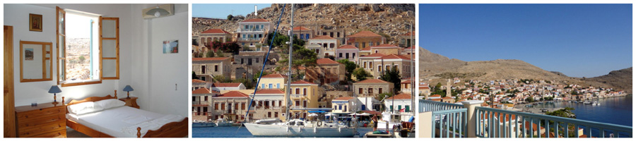 isole del DODECANNESO CHALKI HALKI GRECIA alberghi pensioni hotel sulla spiaggia prima colazione inclusa mezza pensione completa all inclusive voli diretti traghetti veloci navi aliscafi collegamenti marittimi 