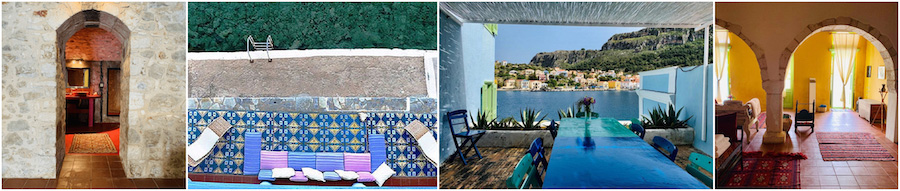 KASTELLORIZO MEGISTI appartamento in affitto casa studio porto dimora tradizionale