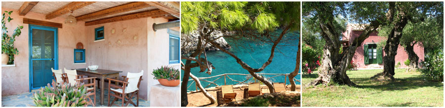 ZANTE agriturismo sul mare natura cottage in pietra pensione albergo economico sulla spiaggia taverna con camere in affitto affittacamere piccoli alberghi
