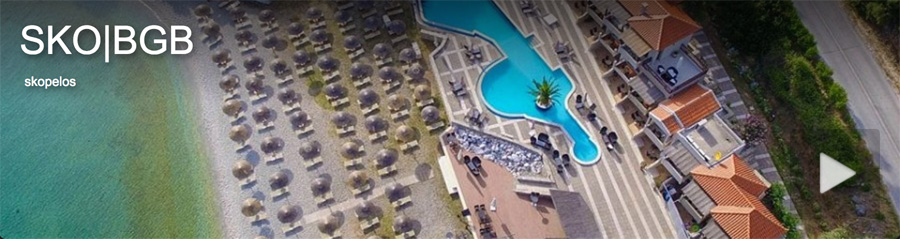 SKOPELOS resort sul mare bungalow sulla spiaggia residence con piscina villaggio all inclusive boutique hotel vista tramonto albergo lusso ecoturismo servizio aliscafi navetta collegamente marittimi