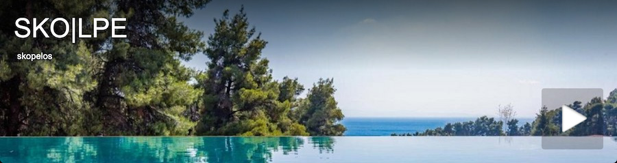 SKOPELOS isole SPORADI GRECIA case ville affitti settimanali mezza pensione piscina ristorante spiaggia attrezzata lettini ombrelloni