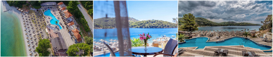 isola di SKOPELOS SPORADI appartamenti ville case in affitto bed breakfast affittacamere agriturismo sul mare con prima colazione taverna con camere glamping casa pescatori cottage spiaggia attrezzata lettini ombrelloni