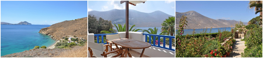 AMORGOS aaccommodations houses private villas studio apartment for rent rooms guesthouses bed and breakfast resort boutique hotel luxury de charme