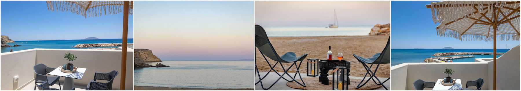 ANAFI case appartamenti ville in affitto resort residence prima colazione mezza pensione inclusa