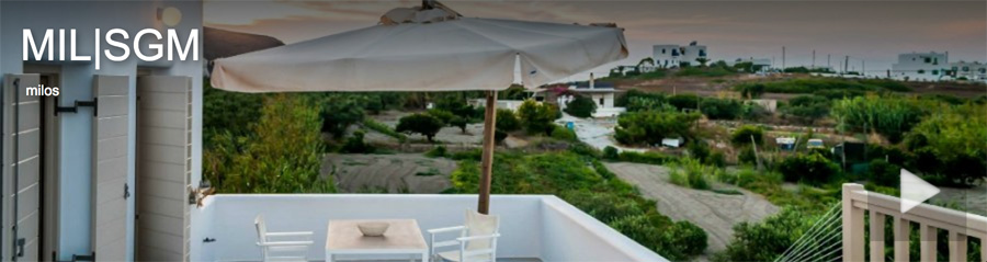 MILOS GRECIA soggiorni vacanze estive affitto case private appartamenti sul mare villa sulla spiaggia agriturismo bed and breakfast bungalows studio con uso cucina angolo cottura taverna con camere in affitto