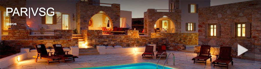PAROS case e ville in affitto con piscina sulla spiaggia