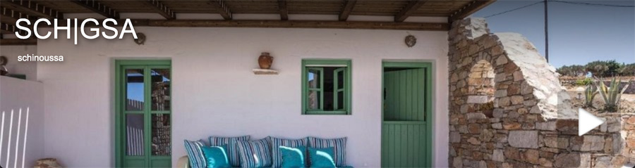 SCHINOUSSA SCHINUSSA SCHINUSA case ville indipendenti affitti estivi settimanali vista mare tramonto panoramica prima colazione inclusa