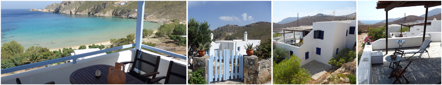 isola di SERIFOS GRECIA villa esclusiva indipendente con piscina giardino barbecue affitti estivi settimanali luglio agosto spiaggia di sabbia bianca attrezzata privata sdraio ombrelloni lettini