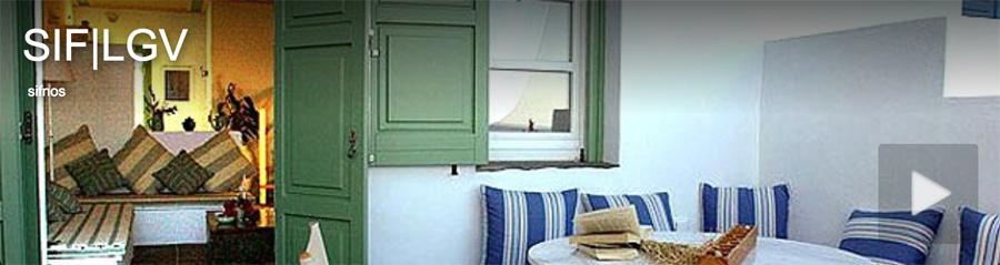 case indipententi e ville a SIFNOS affitti settimanali appartamenti monolocali con cucina studio sulla spiaggia villaggi pensione completa