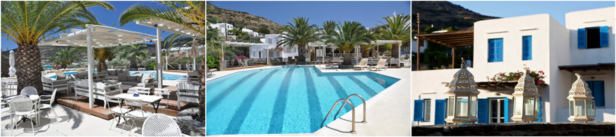 SIFNOS SIFNO EGEO boutique hotel de charme albergo con piscina camere suite maisonette studio vista mare pensioni economiche locanda tradizionale taverna noleggio auto moto scooter