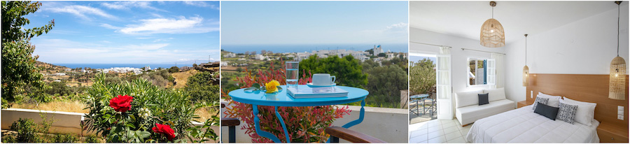 SIFNOS APOLLONIA appartamenti studio colazione angolo cottura casa indipendente ville con piscina